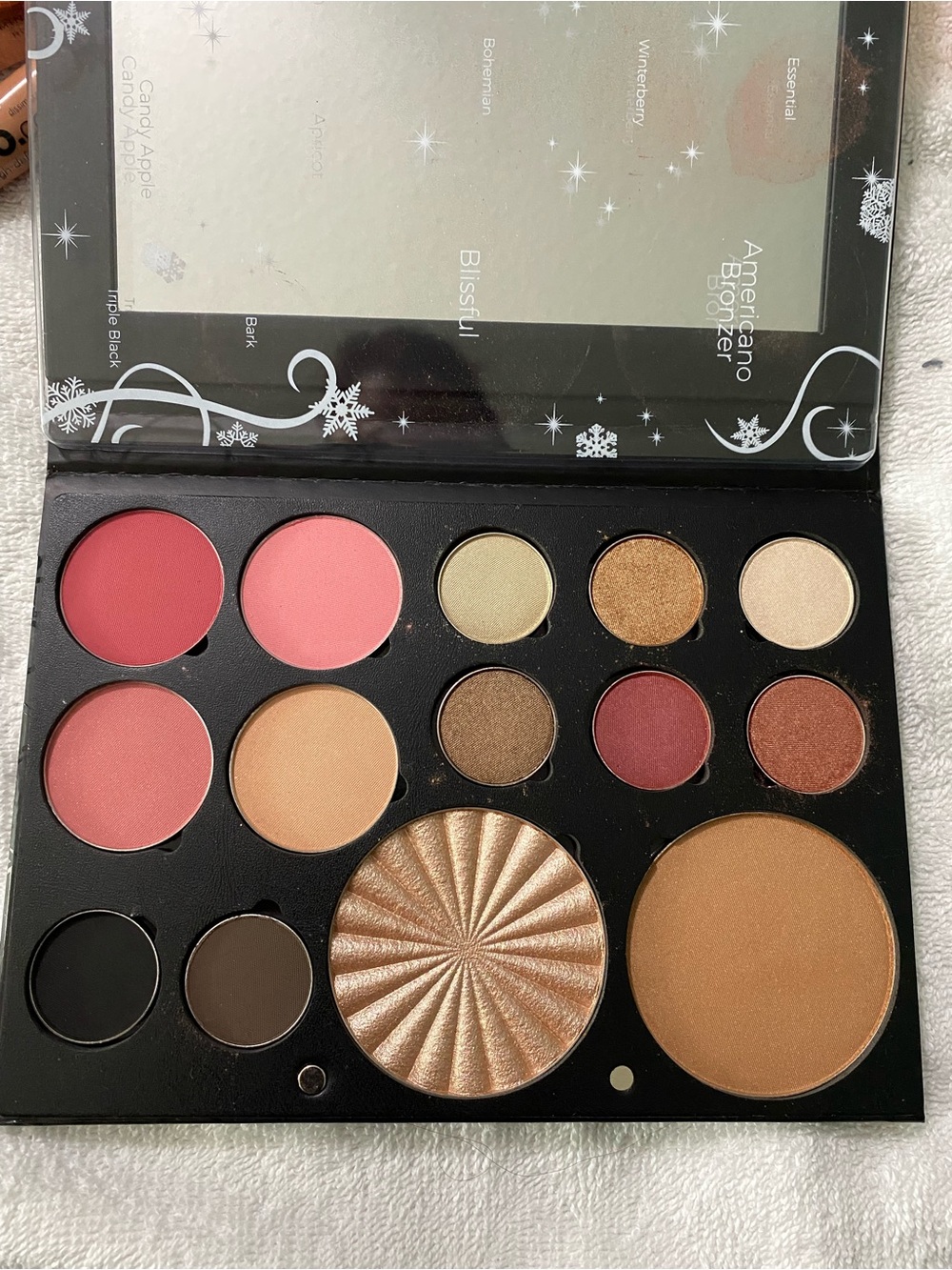 OFRA Eyeshadow & Face Palette - Pink, Gold, Bronze, Peach
